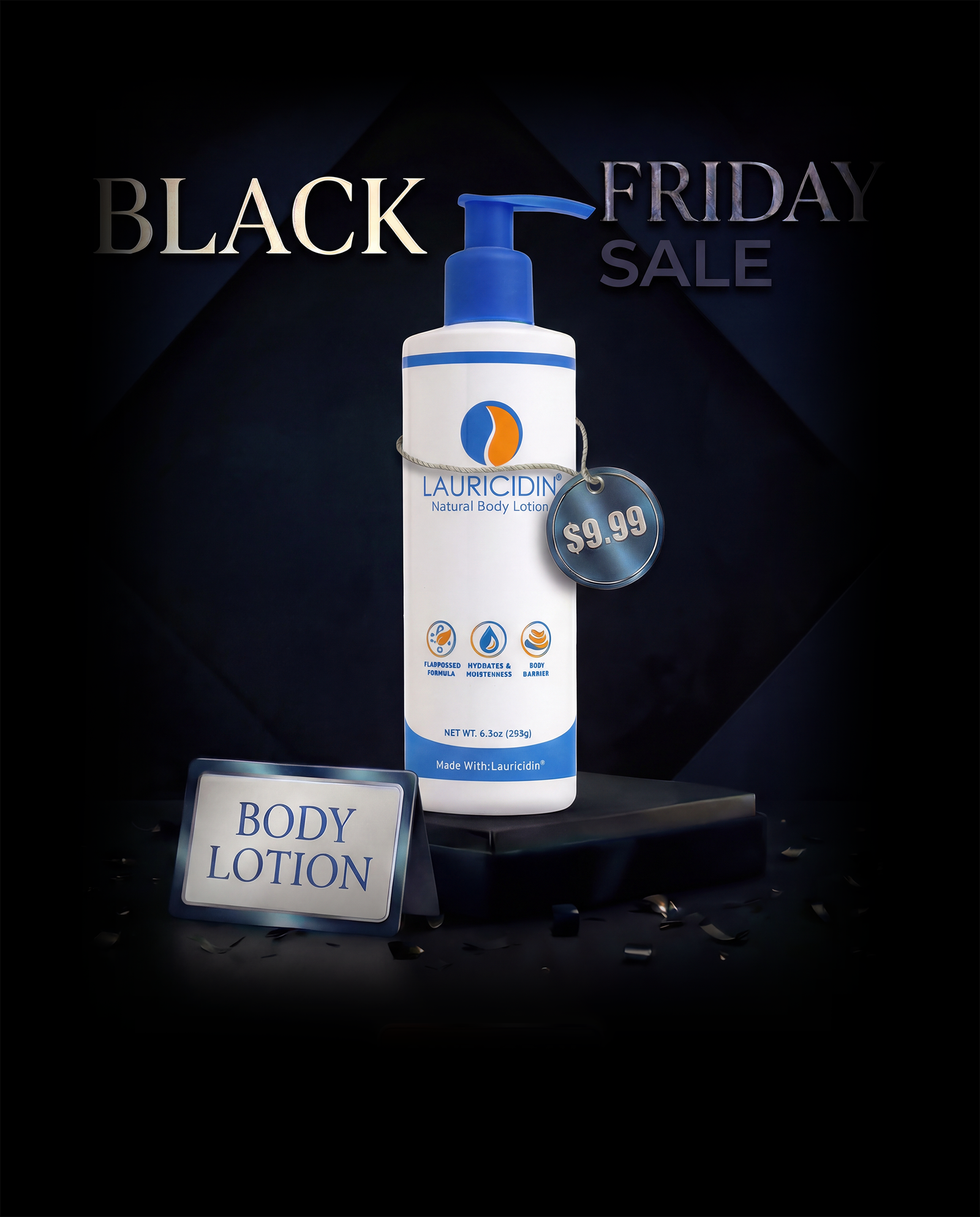 Lauricidin® Natural Body Lotion