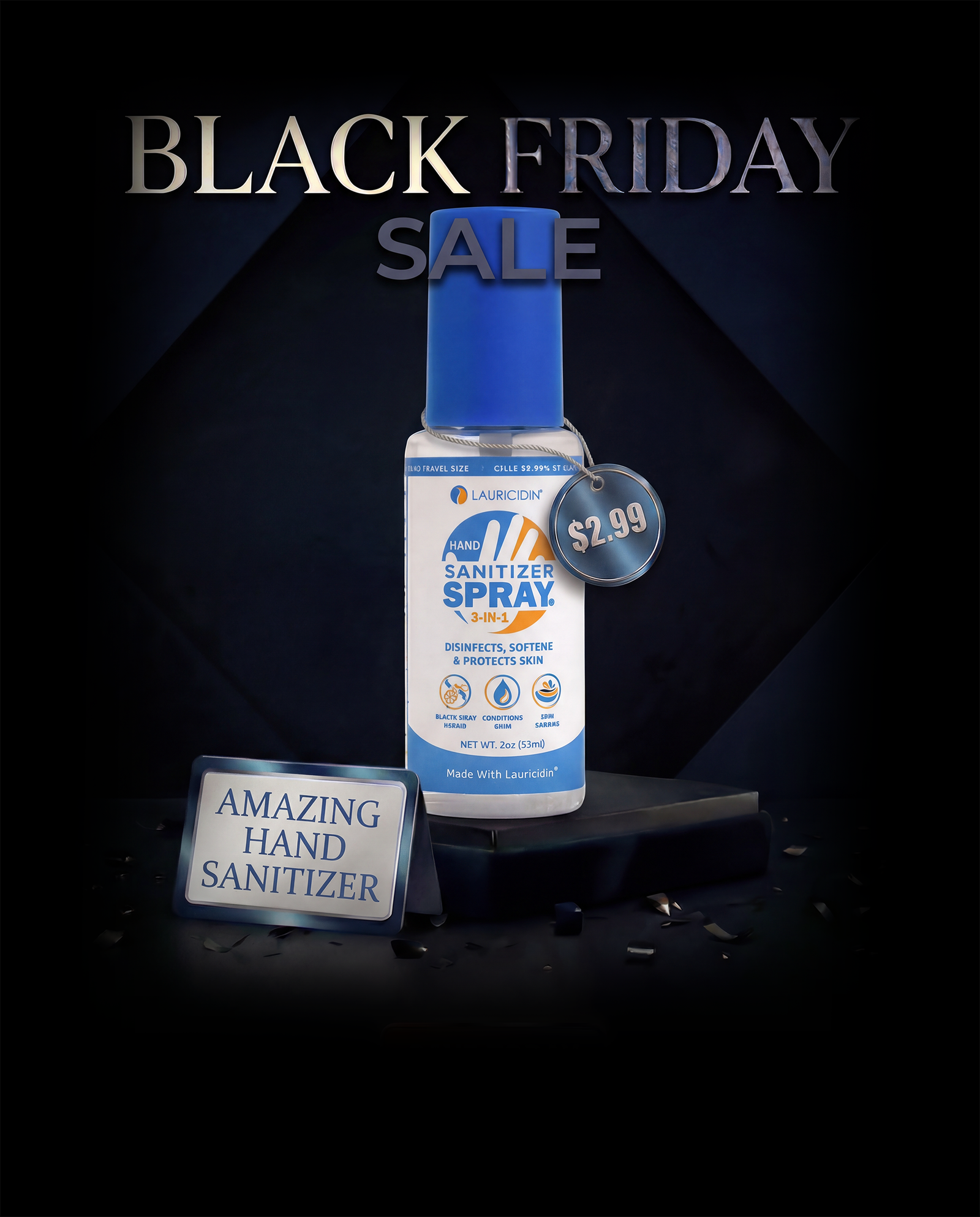 Lauricidin® Travel Sanitizer