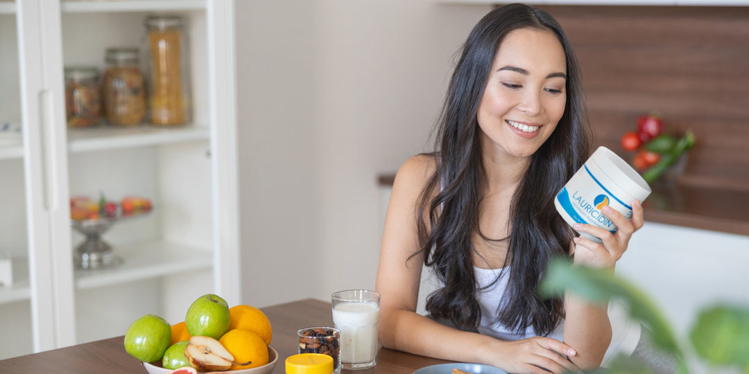 You take monolaurin every day much like you would a multi-vitamin.
