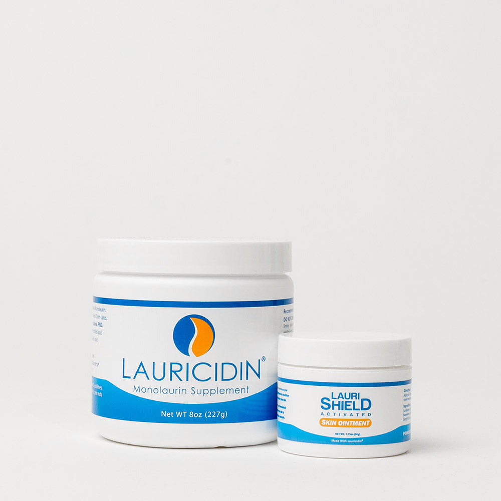 Lauricidin + Skin Ointment Bundle