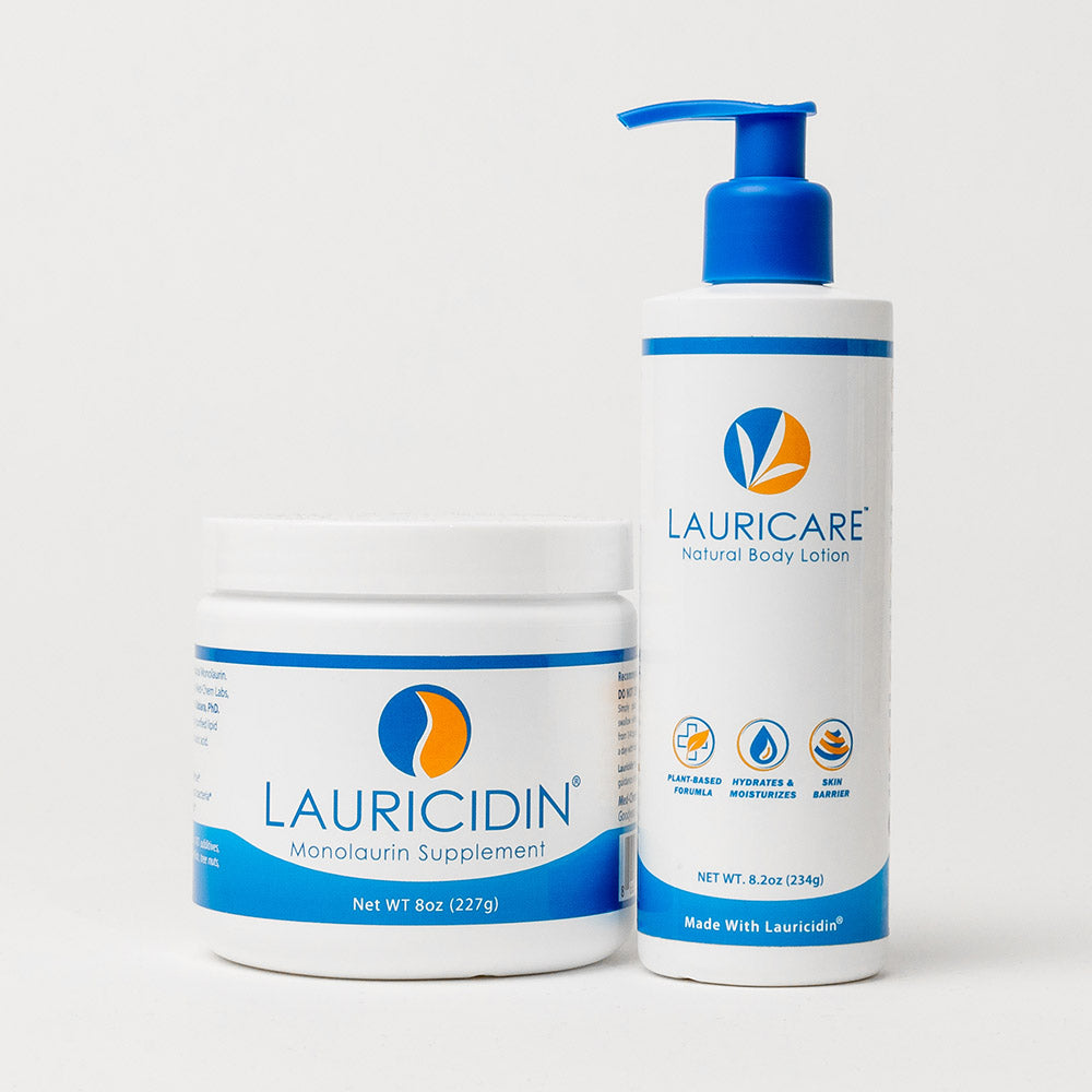 Lauricidin + Natural Body Lotion Bundle
