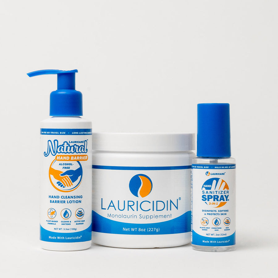 Lauricidin + Hand Care Bundle