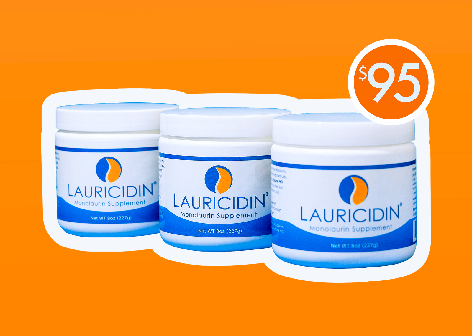 3 Jars of Lauricidin® For $95