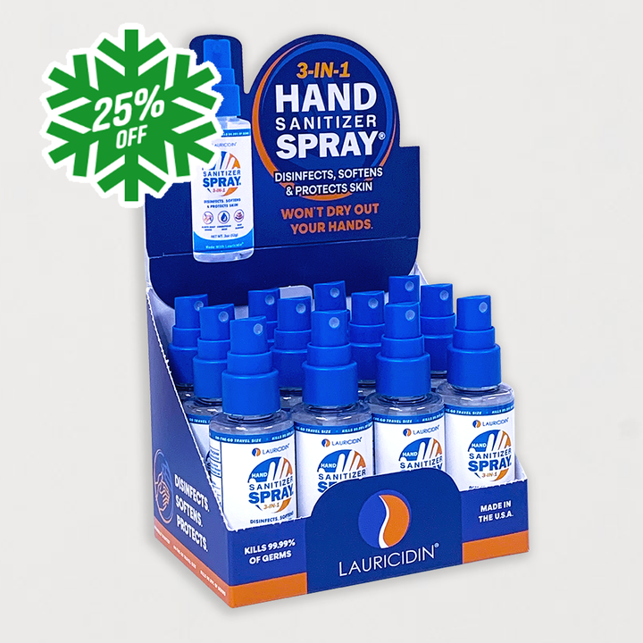 Lauricidin® Scented Hand Sanitizers (12-Pack)