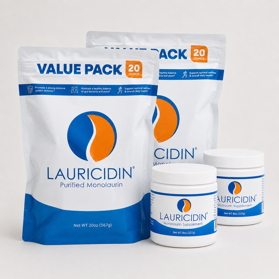 Lauricidin® Wellness Bundle (2 Bags, 2 Jars)