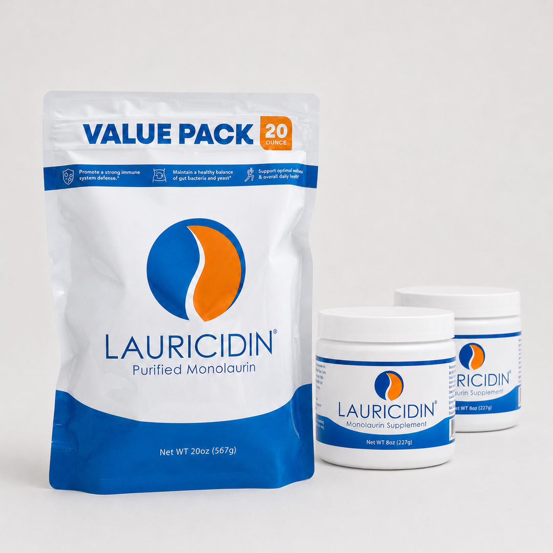 Lauricidin® Wellness Bundle (1 Bags, 2 Jars)