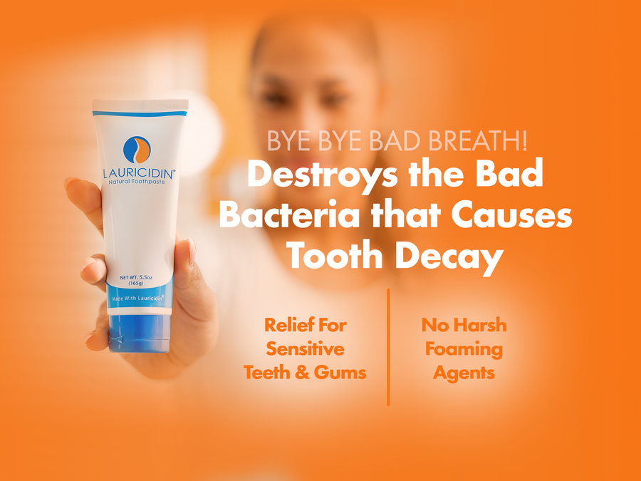Natural Toothpaste – Lauricidin