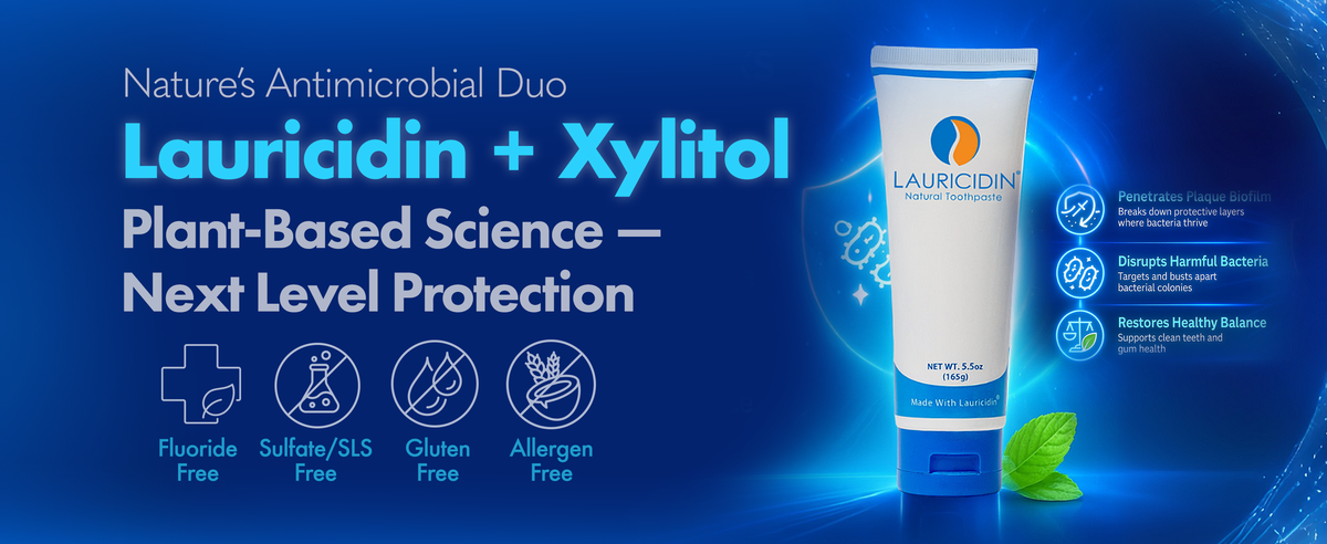 Locust Toothpaste Natural Toothpaste – Lauricidin