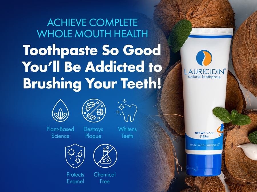 Natural Toothpaste – Lauricidin