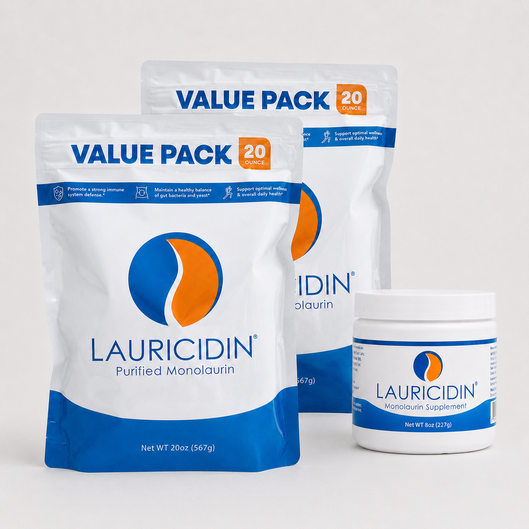 Lauricidin® Wellness Bundle (2 Bags, 1 Jar)